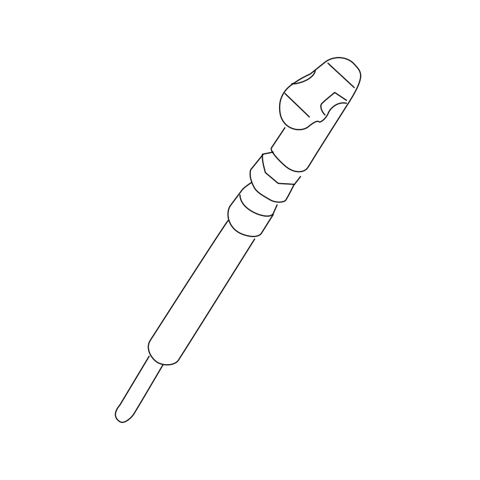 Genuine Maxus C00075448 Plug-cold Start Glow - technical drawing