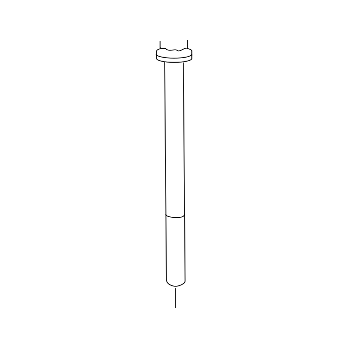 Genuine Maxus C00075800 Bolt/screw-cylinder Head - technical drawing