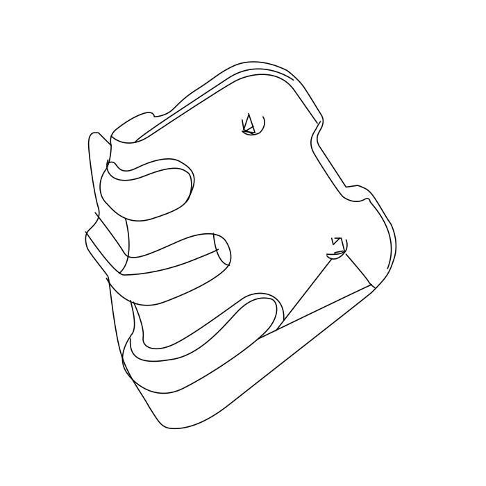 Genuine Maxus C00076721 Section-fender Mount Bracket - technical drawing