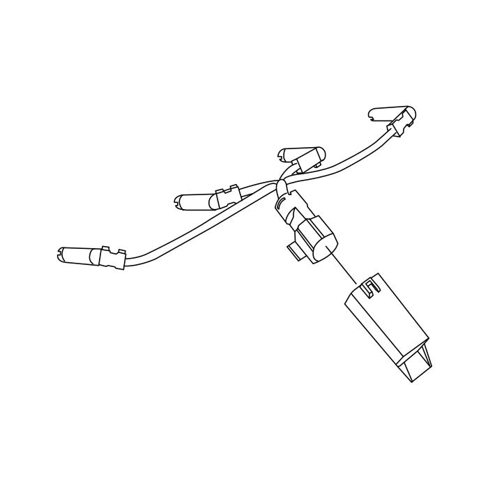 Genuine Maxus C00078317 Controller-preheating Plug - technical drawing