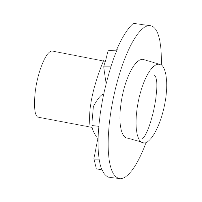 Genuine Maxus C00085529 Hub-front Inner - technical drawing