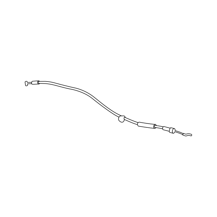 Genuine Maxus C00085887 Cable Assembly-front Side Door Inside Handle - technical drawing