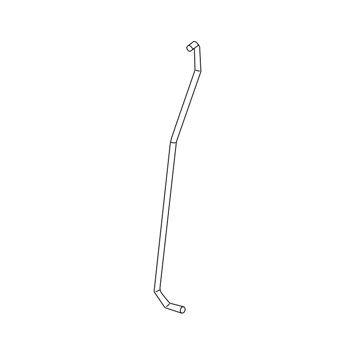 Genuine Maxus C00085891 Rod-front Side Door Lock Cylinder - technical drawing