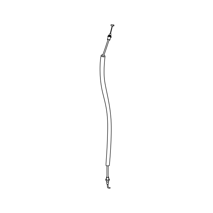 Genuine Maxus C00085915 Cable-rear Door Release - technical drawing