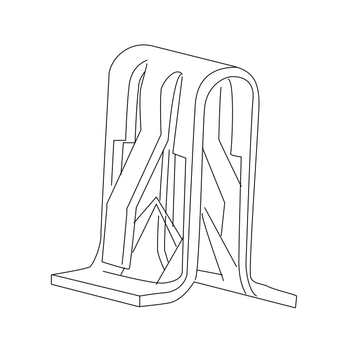 Genuine Maxus C00086249 Clip-instrument Panel Center Plate Assembly - technical drawing