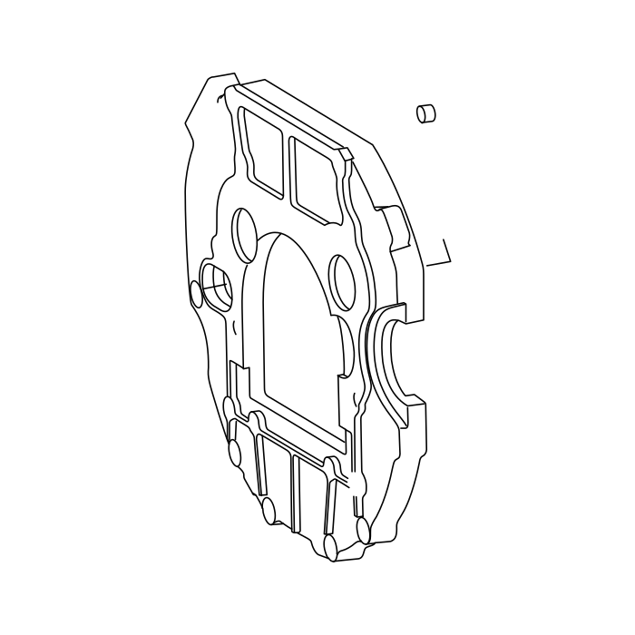 Genuine Maxus C00089670 Dowel Sleeve-flywheel Casing To Transmission - technical drawing