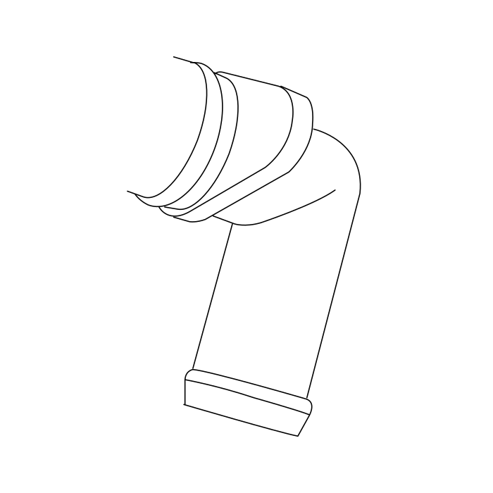 Genuine Maxus C00089963 Pipe Assembly-turbocharger Water Inlet - technical drawing