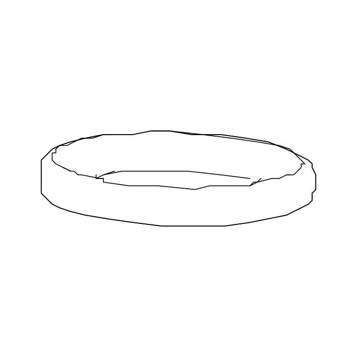 Genuine Maxus C00090367 Gasket-oil Pan Drain Bolt/screw - technical drawing