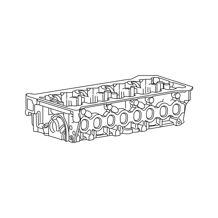 Genuine Maxus C00091604 Cap-water Jacket - technical drawing