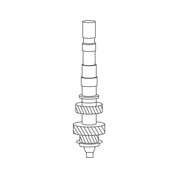 Genuine Maxus C00093592 Gear Assy-fifth Speed - technical drawing