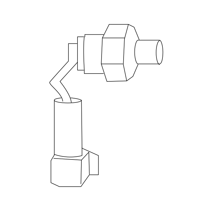Genuine Maxus C00093882 Bolt-reverse Shaft Fixed - technical drawing