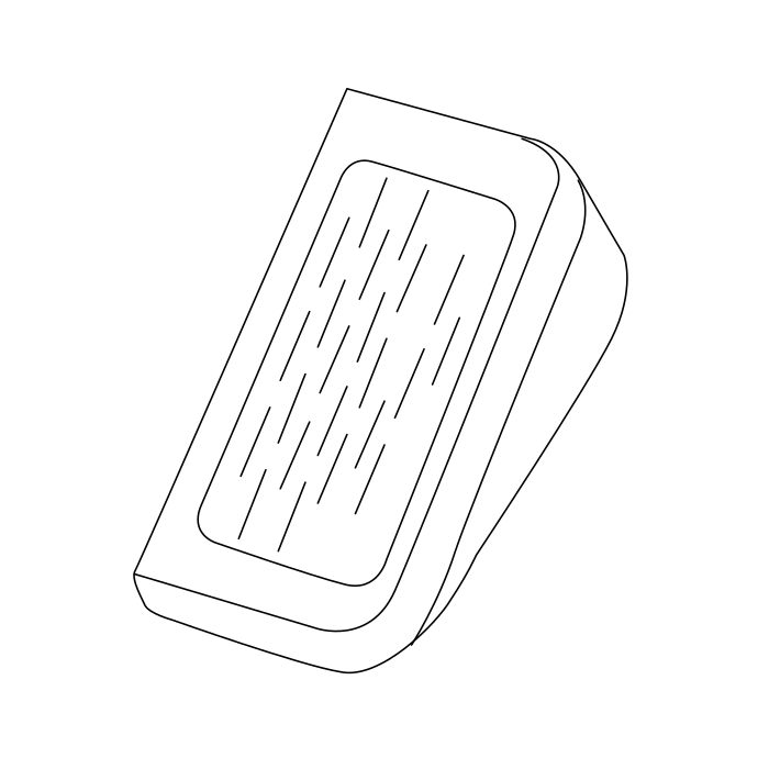 Genuine Maxus C00094630 Trim-front Side Door Step Cover - technical drawing