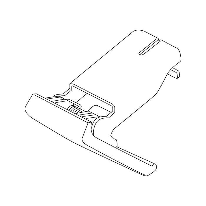 Genuine Maxus C00096313 Switch Assembly-front Hood Cover - technical drawing
