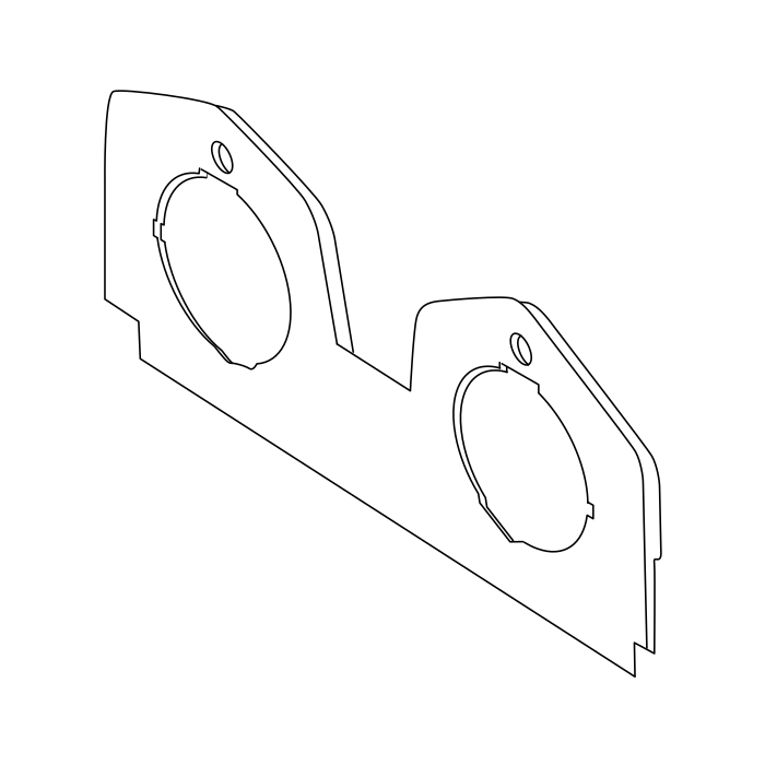 Genuine Maxus C00098284 Section-timing Sprocket Chamber Maintenance - technical drawing
