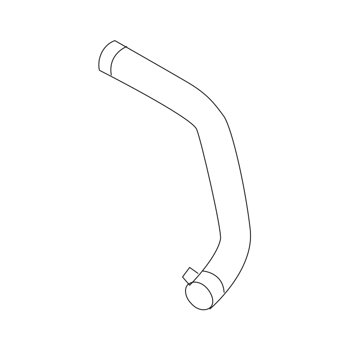 Genuine Maxus C00100592 Heater Hose-heater Hose - technical drawing