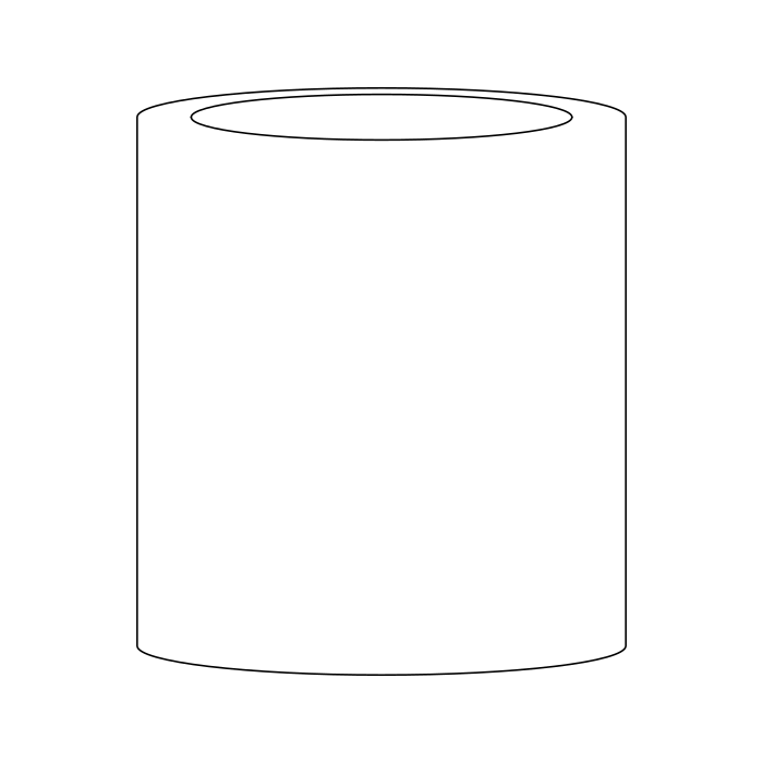 Genuine Maxus C00104634 Dowel Pin - technical drawing