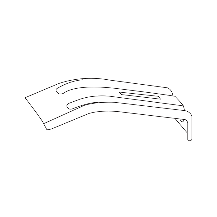 Genuine Maxus C00105058 Plate-radiator Upper Cross Member Mounting Bracket Connector - technical drawing