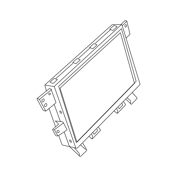 Genuine Maxus C00105239 Display-entertainment System - technical drawing