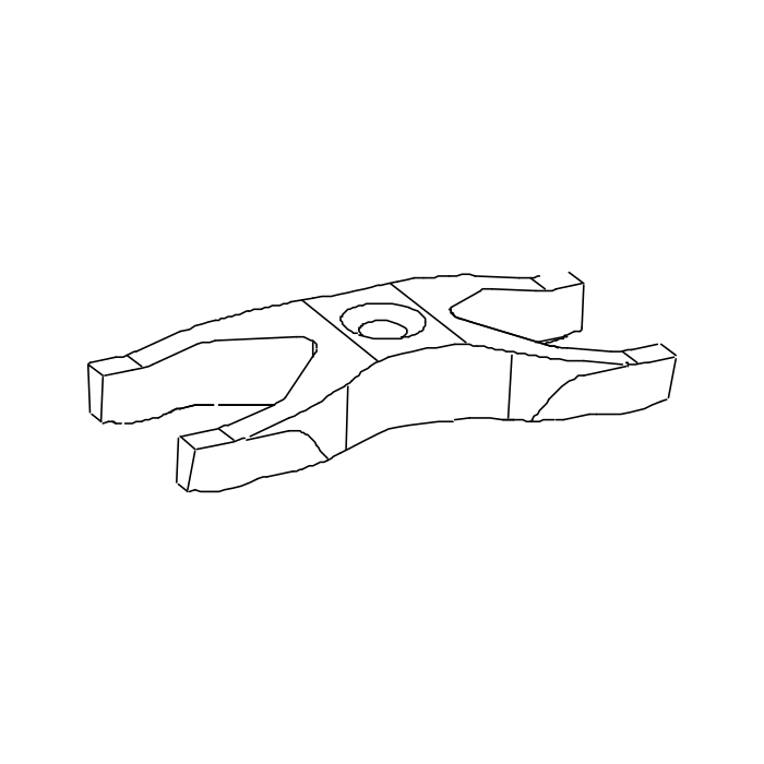 Genuine Maxus C00107565 Clamp-injector - technical drawing