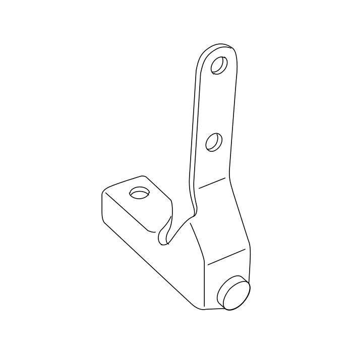 Genuine Maxus C00108310 Hinge Assembly-end Gate - technical drawing