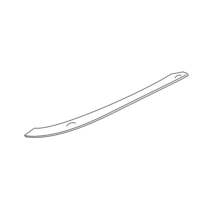 Genuine Maxus C00109220 Reinforcement-front Bumper - technical drawing