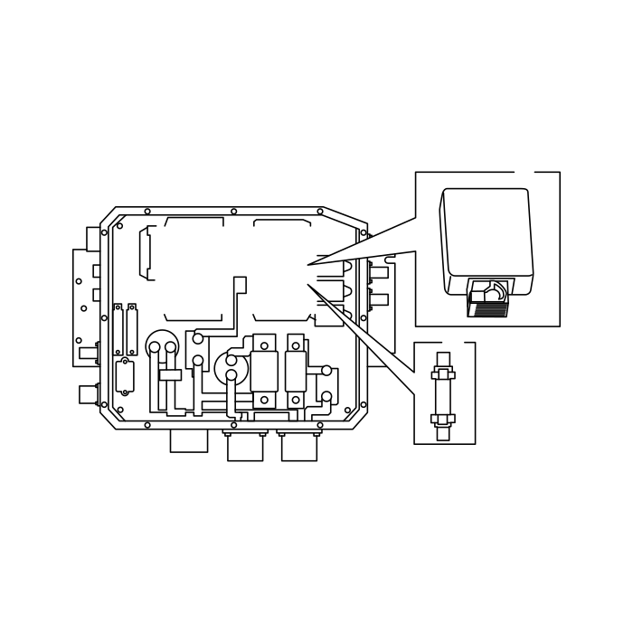 Genuine Maxus C00110217 Relay-total Discharge - technical drawing