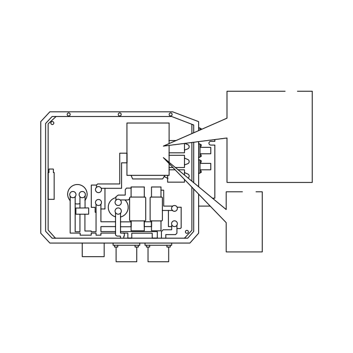 Genuine Maxus C00110224 Fuse-dc Fast - technical drawing