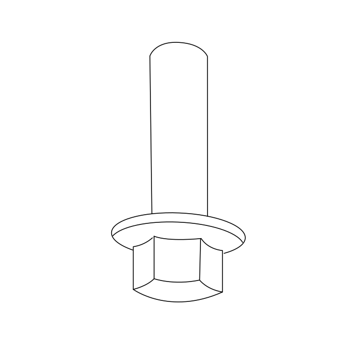 Genuine Maxus C00112093 Bolt/screw-engine Vacuum Pump - technical drawing