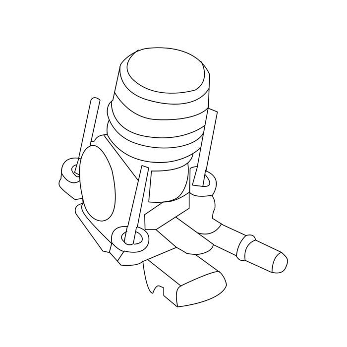 Genuine Maxus C00113446 Washer-dosing Module - technical drawing
