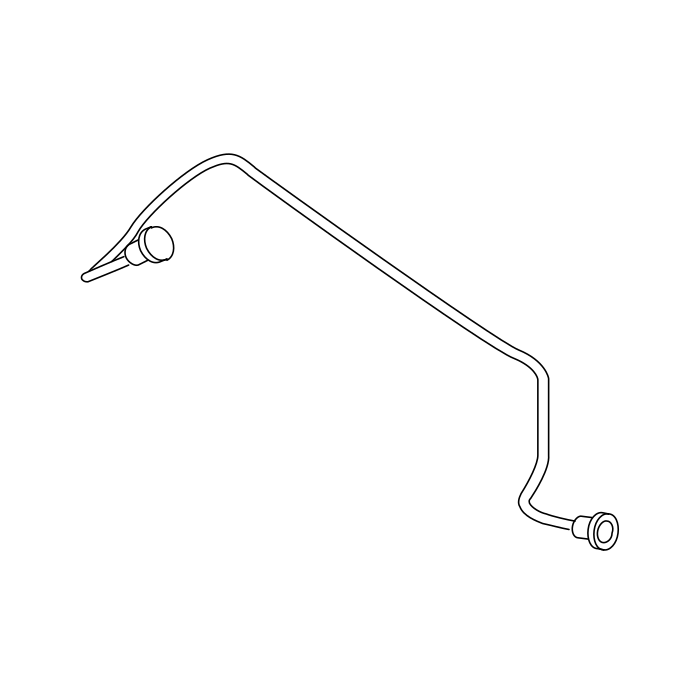 Genuine Maxus C00126508 Tube Assembly-oil Return Tube Rear - technical drawing