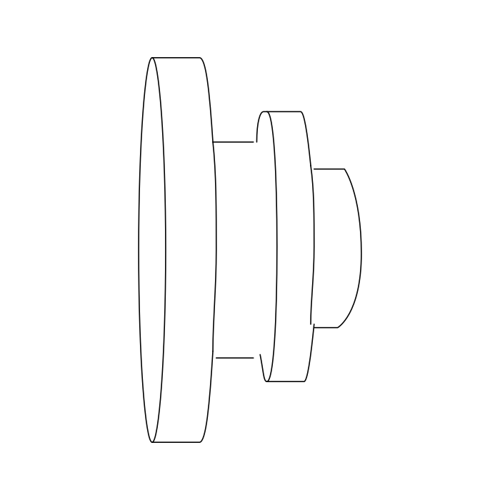 Genuine Maxus C00128483 Pinion-differential - technical drawing