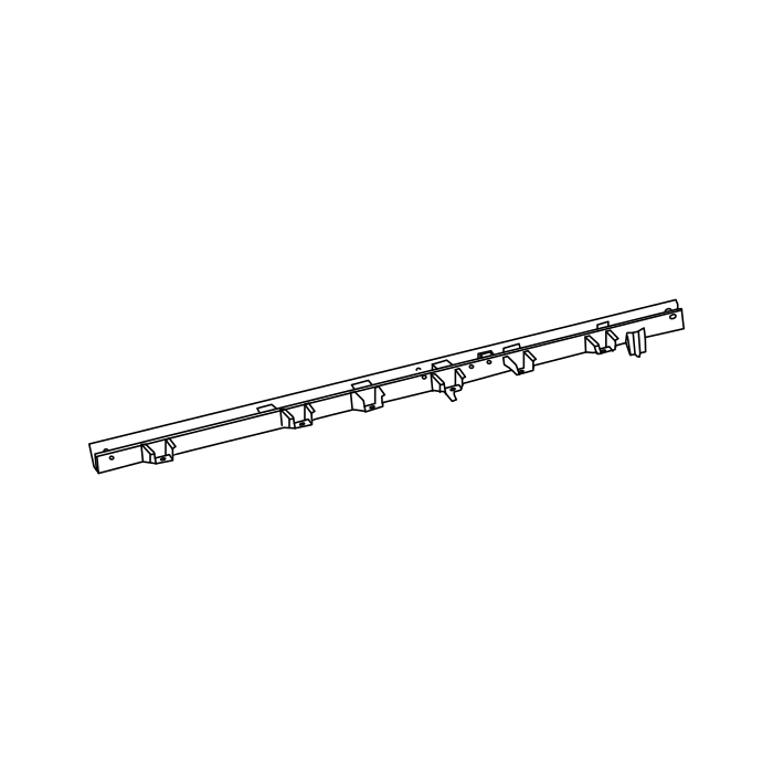 Genuine Maxus C00128715 Longitudinal Assembly-rear - technical drawing
