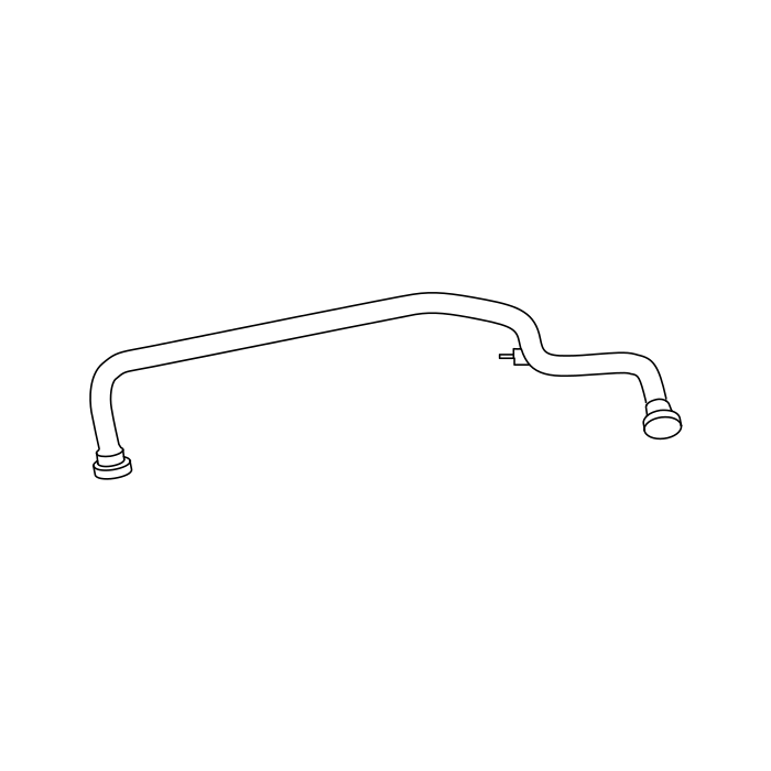 Genuine Maxus C00134346 Hose-crankcase - technical drawing