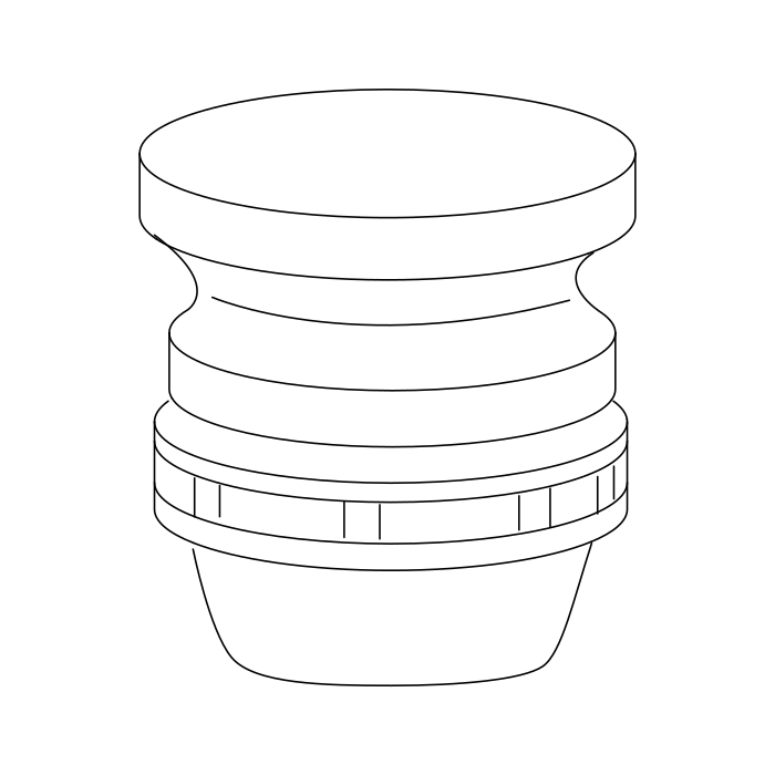 Genuine Maxus C00134950 Washer-front Shock Absorber Upper Spring Wheel - technical drawing
