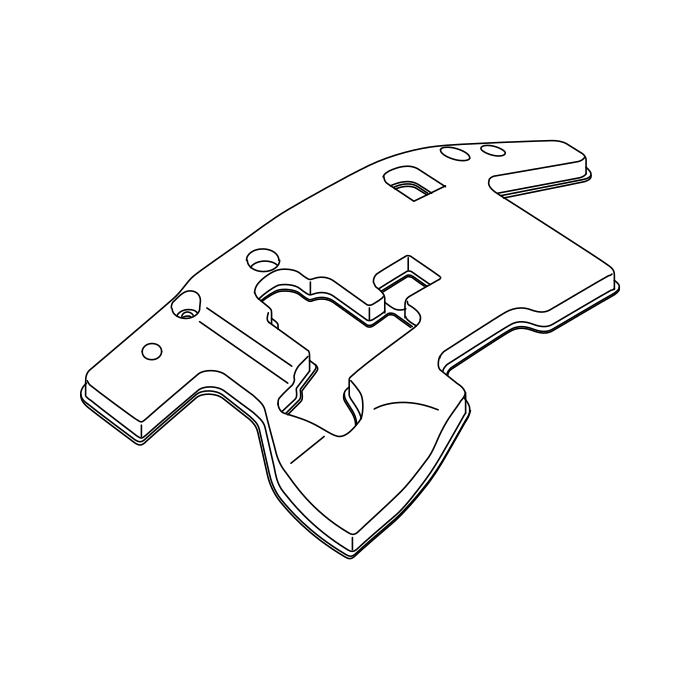 Genuine Maxus C00137257 Cotton-front Wheel Insulation - technical drawing