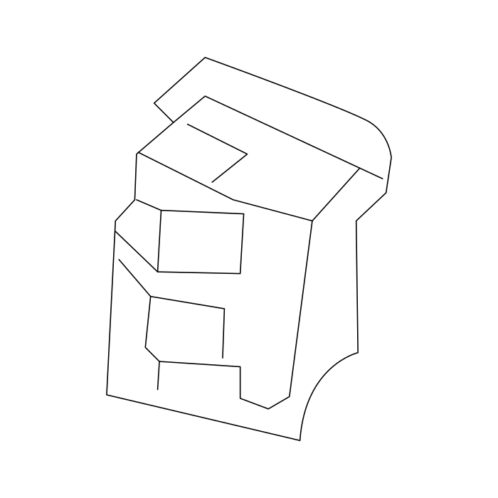 Genuine Maxus C00140731 Panel-b/pillar Connector - technical drawing