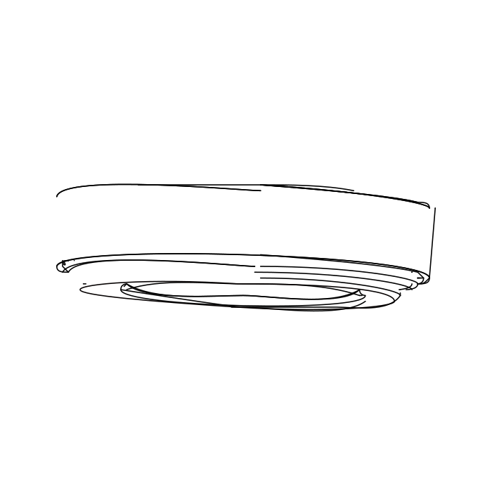 Genuine Maxus C00156377 Ring-differential Bearing Outer - technical drawing