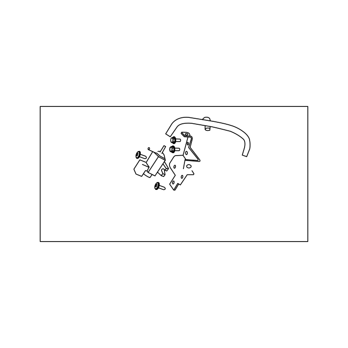 Genuine Maxus C00159353 Valve-exhaust Gas Recirculation Bypass Valve Vacuum - technical drawing