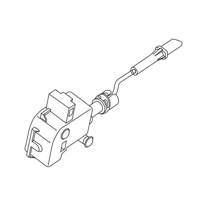 Genuine Maxus C00164437 Actuator Assembly-fuel Tank Filler Door - technical drawing