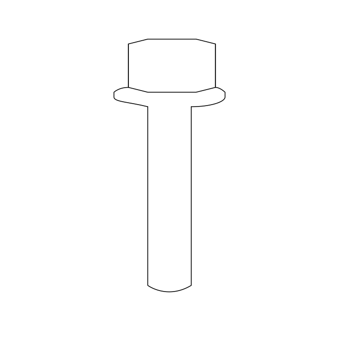 Genuine Maxus C00178788 Bolt-wheel - technical drawing