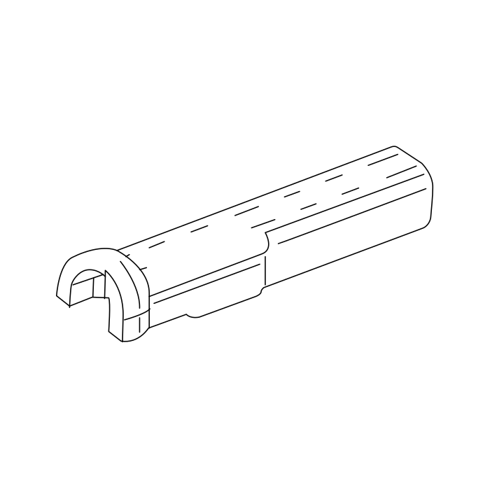 Genuine Maxus C00180163 Cover-hp Rail Insulation - technical drawing