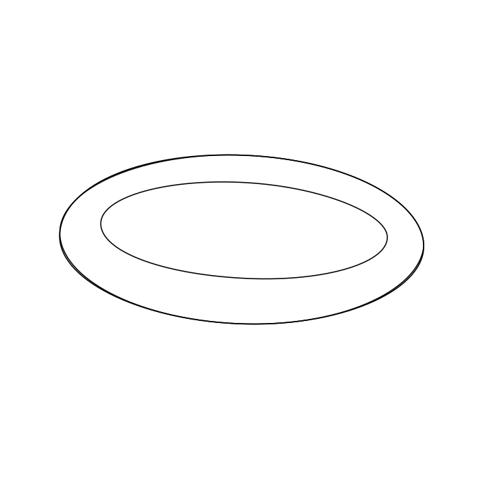 Genuine Maxus C00184780 Sealing Ring-oil Dipstick Tube - technical drawing