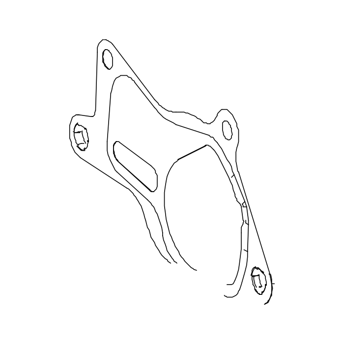 Genuine Maxus C00185657 Washer-unit Vacuum Pump - technical drawing