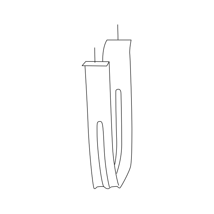 Genuine Maxus C00199383 Strap-fuel Tank Mid - technical drawing