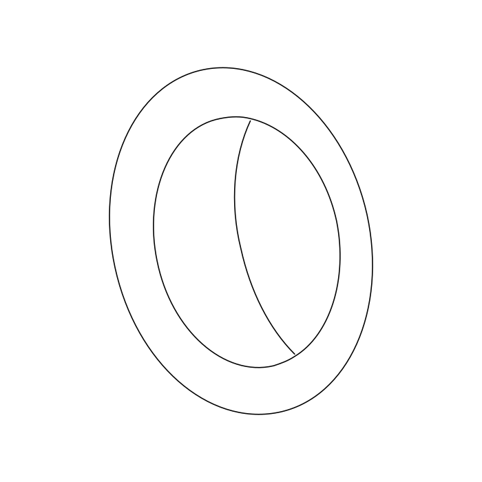 Genuine Maxus C00201946 Washer-rear Wiper Seal - technical drawing