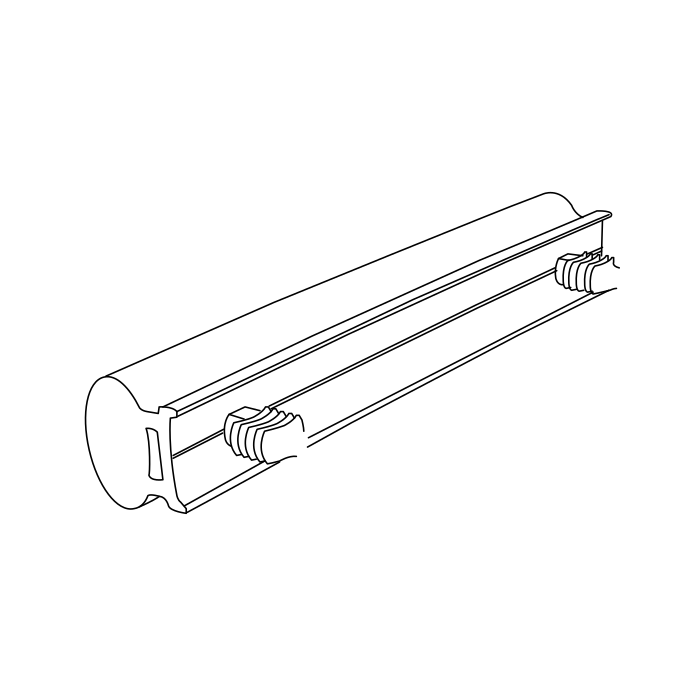 Genuine Maxus C00202823 Cable Strap-front Compartment Cover - technical drawing