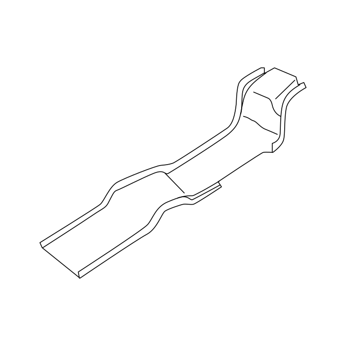 Genuine Maxus C00204399 Handle Assembly-front Side Door Inner - technical drawing