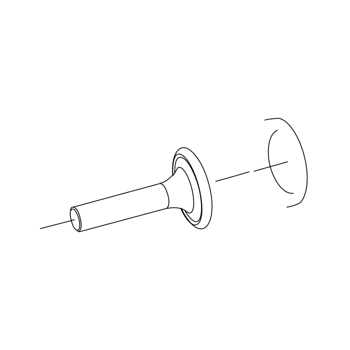 Genuine Maxus C00205079 Cover-mass Balance Shaft - technical drawing