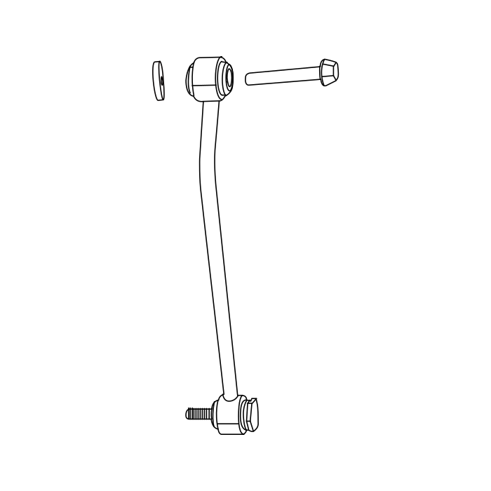 Genuine Maxus C00205411 Arm Assembly-rear Suspension Lower Control - technical drawing