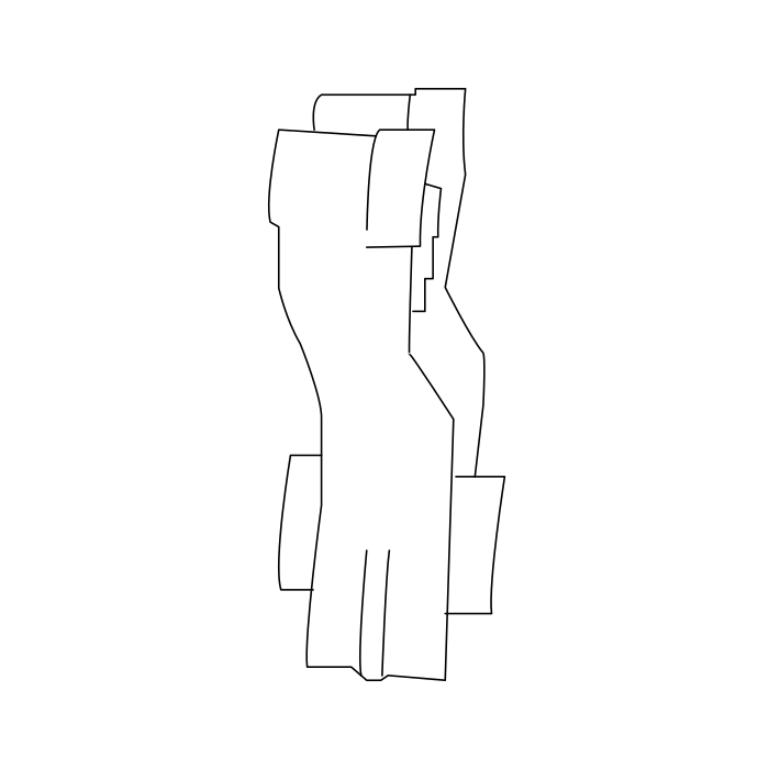Genuine Maxus C00213593 Bracket-rear Mount - technical drawing